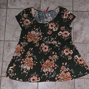 3/20🛑Olive babydoll with flowers